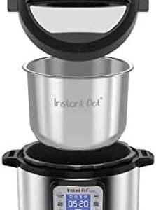 Instant Pot Duo Plus 9-in-1 Multicooker, Pressure Cooker, Slow Cook, Rice Maker, Steamer, Sauté, Yogurt, Warmer & Sterilizer, Includes App With Over 800 Recipes, Stainless Steel, 6 Quarts