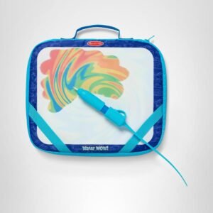 Melissa & Doug Water Wow! Take-Along Reusable Color-Reveal Drawing Set Mess-Free Multi-Activity Pad with Water PenTravel Toy for Toddlers & Kids Ages 3+