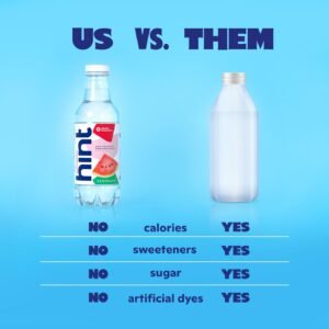 Hint Fruit-Infused Bottled Water, Best Sellers Variety Pack - Sugar Free Flavored Water with Zero Calories, Natural Fruit Essences, and No Artificial Sweeteners - 16 Fl Oz (Pack of 12)