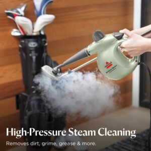 BISSELL® Steam Shot™ OmniReach handheld portable steam cleaner for tile, grout, windows, bathrooms, kitchens, fabric steaming tool