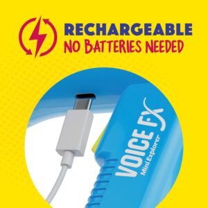 Mini Explorer Voice Changer for Kids for Kids - Voice Changing Device for Boys & Girls Ages 3-8+ Olds Birthday Gifts for 3, 4, 5, 7, 8 Year Old Boy - Toys Gift Ideas for Kid, Toddler