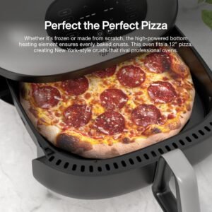 Typhur Dome 2 AI Upgraded Air Fryer, Extra Large Airfryer with Superior Airflow, Self-cleaning Smart Digital Fryer with PFAS free Basket for Quick Easy Meals, Fits a 12" Pizza or 4-Slice Toast