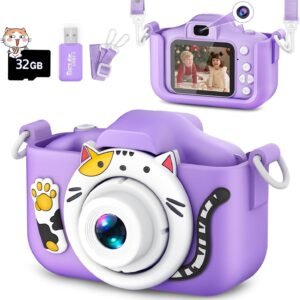 Kids Camera for Girls Boys Christmas Birthday Festival Gift for Kids,Digital Camera for Toddlers Toys for 3 4 5 6 7 8 9 10 11 12 Year Old
