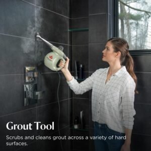 BISSELL® Steam Shot™ OmniReach handheld portable steam cleaner for tile, grout, windows, bathrooms, kitchens, fabric steaming tool