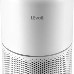 LEVOIT Air Purifier for Home Allergies Pet Hair in Bedroom, Covers Up to 1073 ft² by 56W High Torque Motor, AHAM VERIFIDE, 3-in-1 Filter with HEPA Sleep Mode, Remove Dust Smoke Odor, Core300-P, White