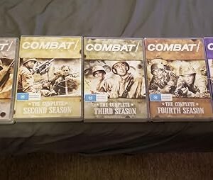 COMBAT THE COMPLETE SERIES SEASONS 1-5 (DVD, 2013, 40-Disc Set)