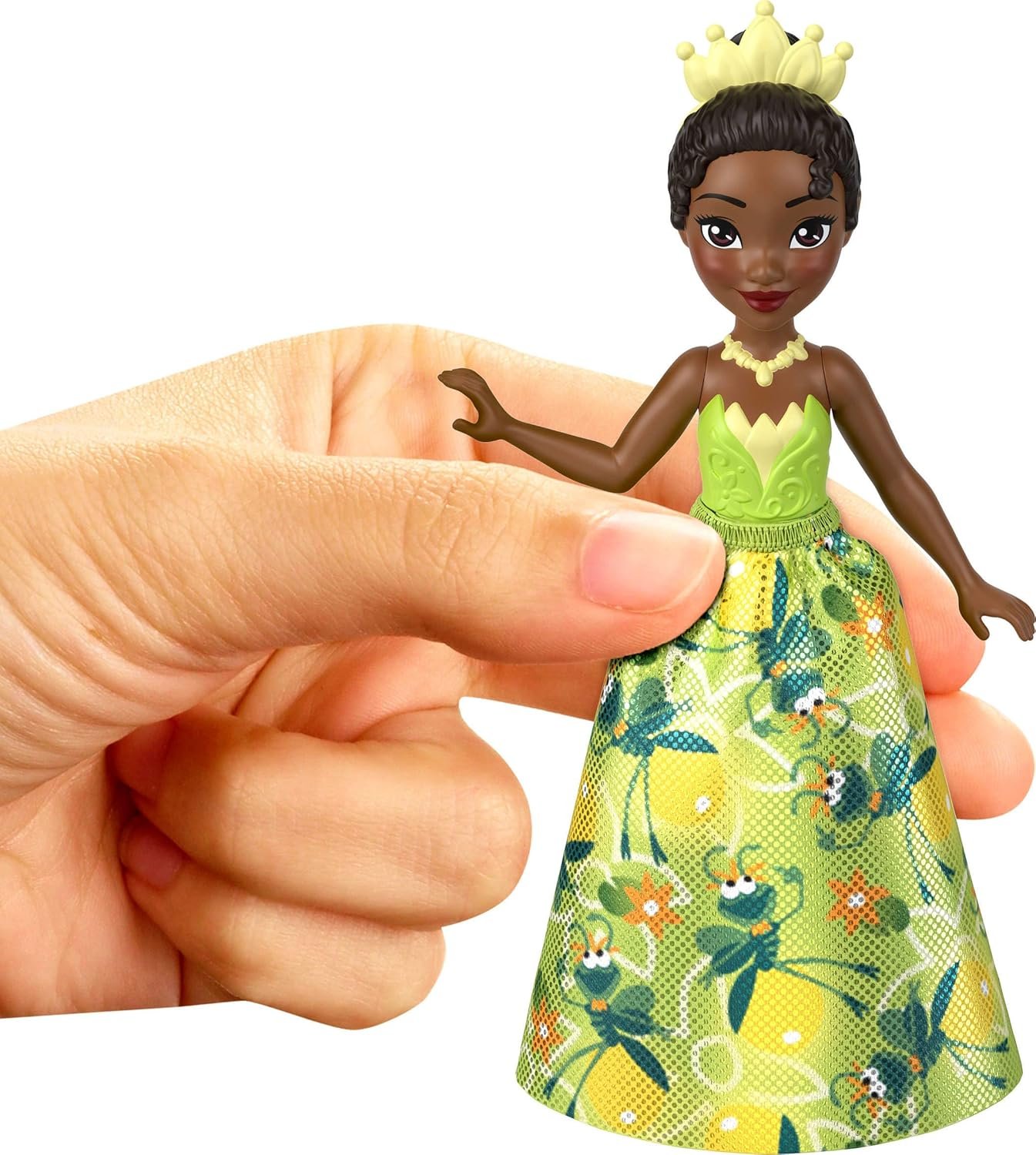 Mattel Disney Princess & Friends Set with 5 Posable Small Dolls in Removable Skirts or Pants & 5 Friend Figures, Inspired by The Disney Movies - Image 3
