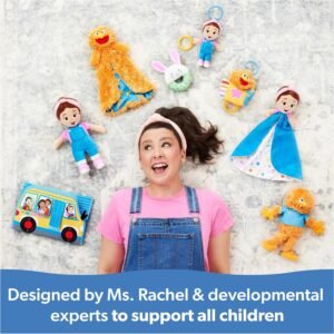 Ms. Rachel Official Speak & Sing Doll, 16” Tall Interactive Toy with 4 Songs & 16+ Phrases, Toddler Toys for Girls & Boys Ages 6 Months to 3+ Years.